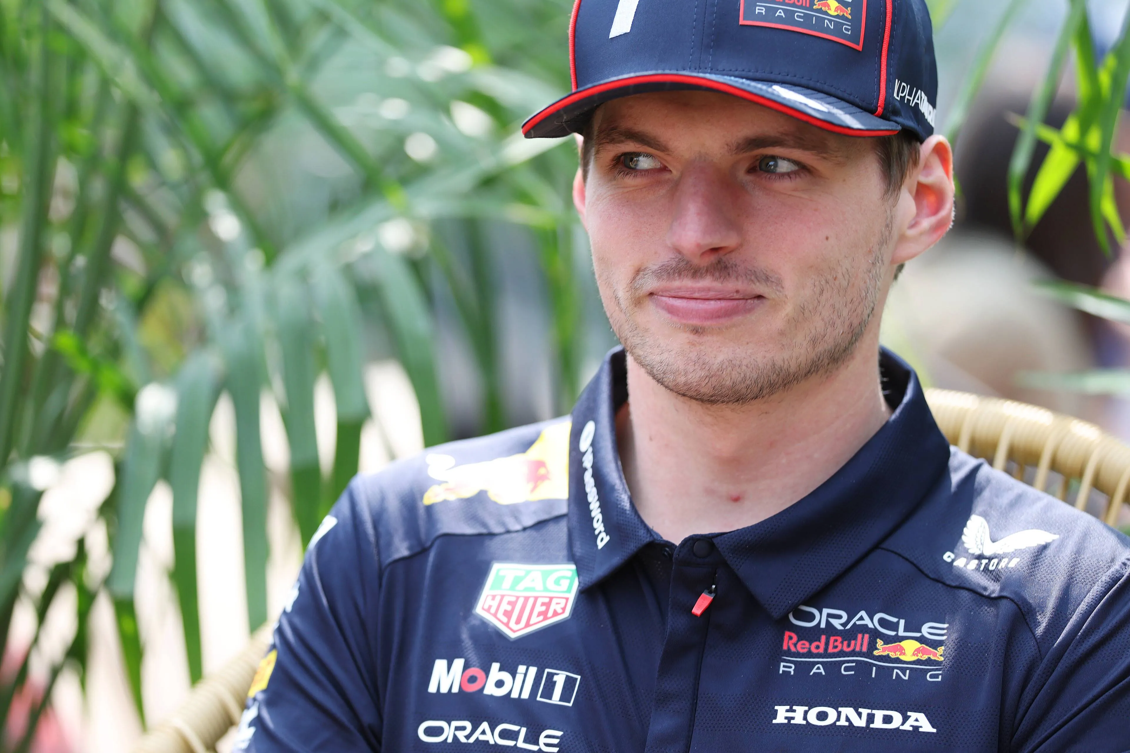 verstappen glimlacht