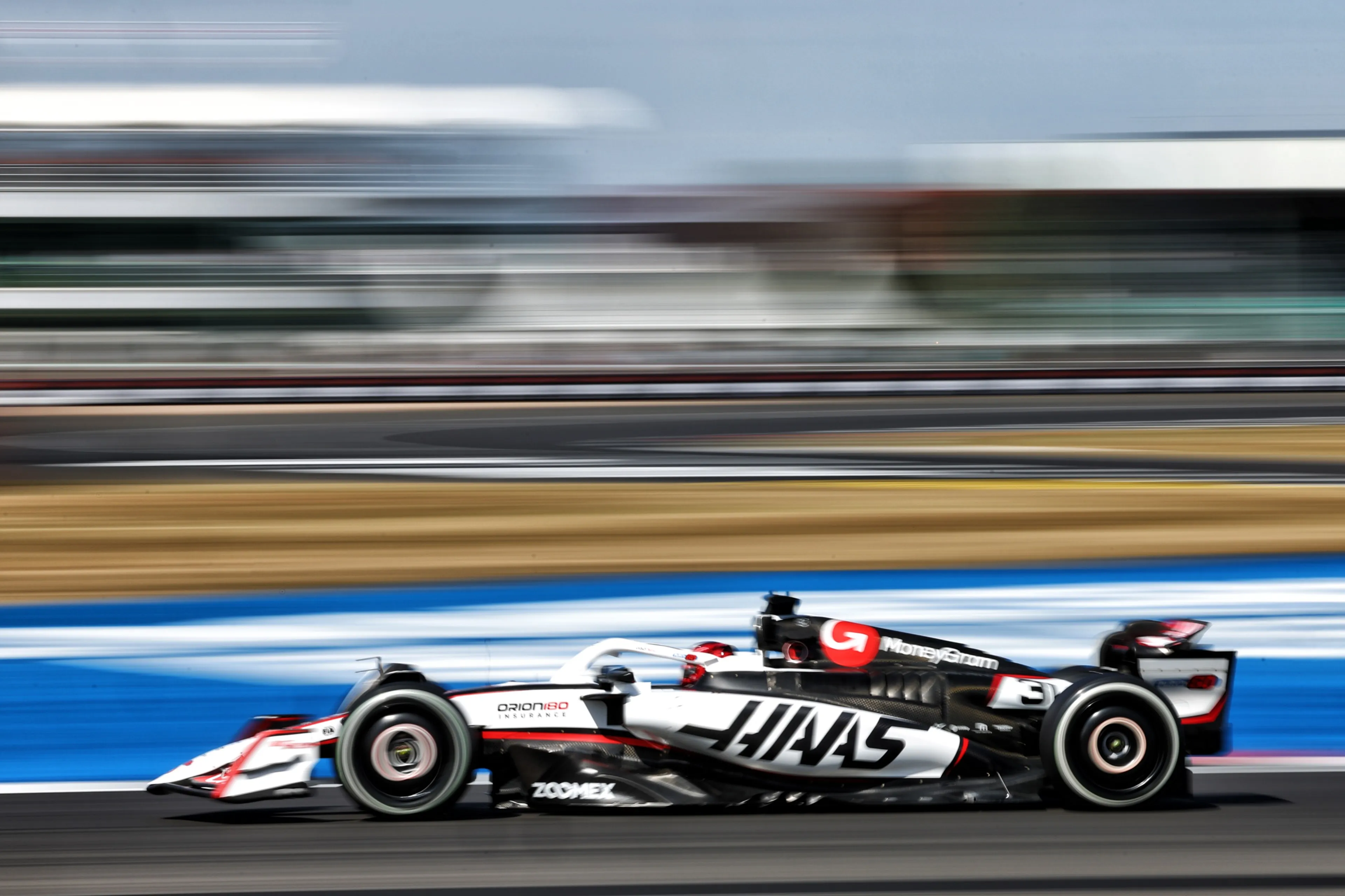 Haas tijdens de tweede training