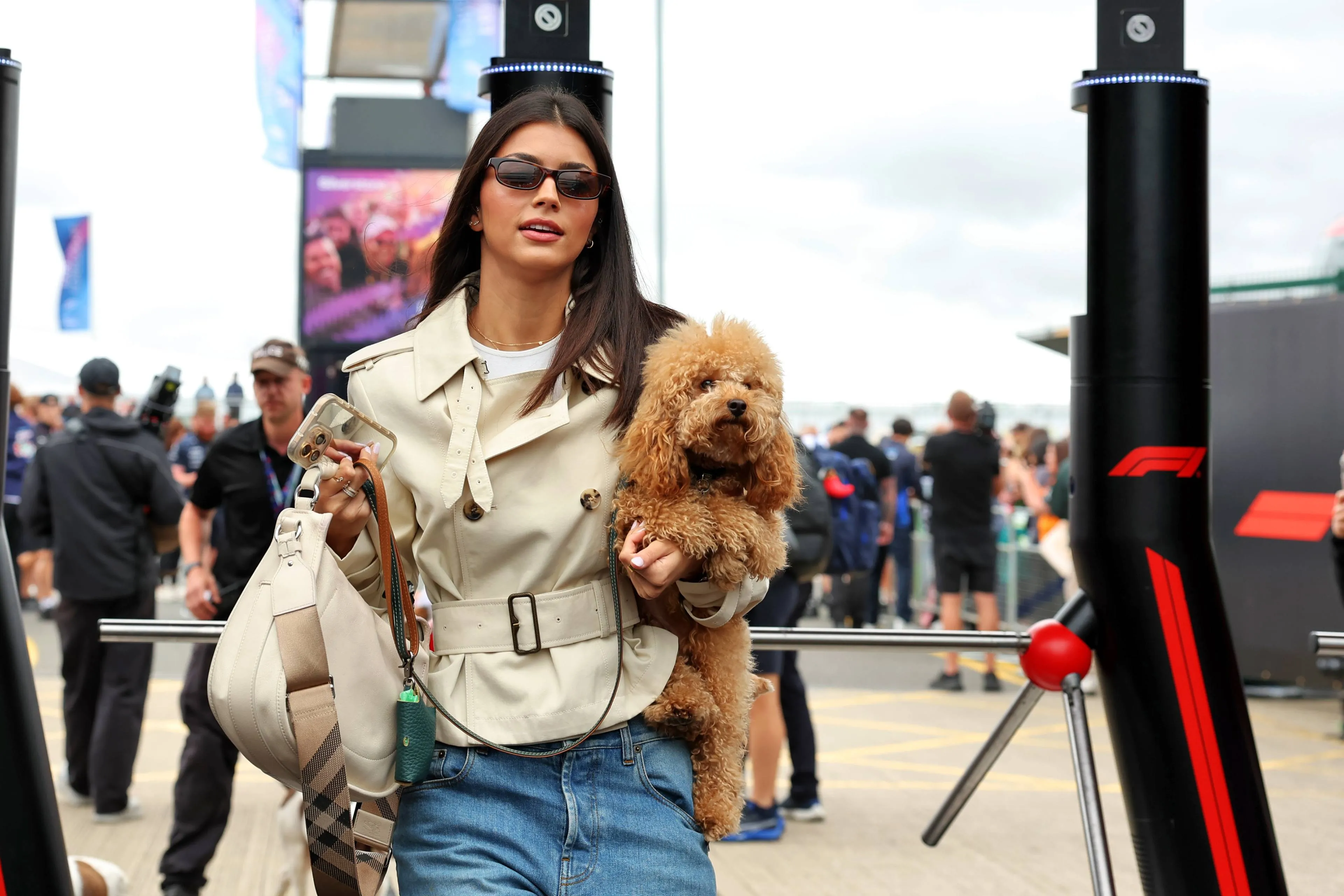 Charles Leclerc's girlfriend Alexandra Saint Mleux