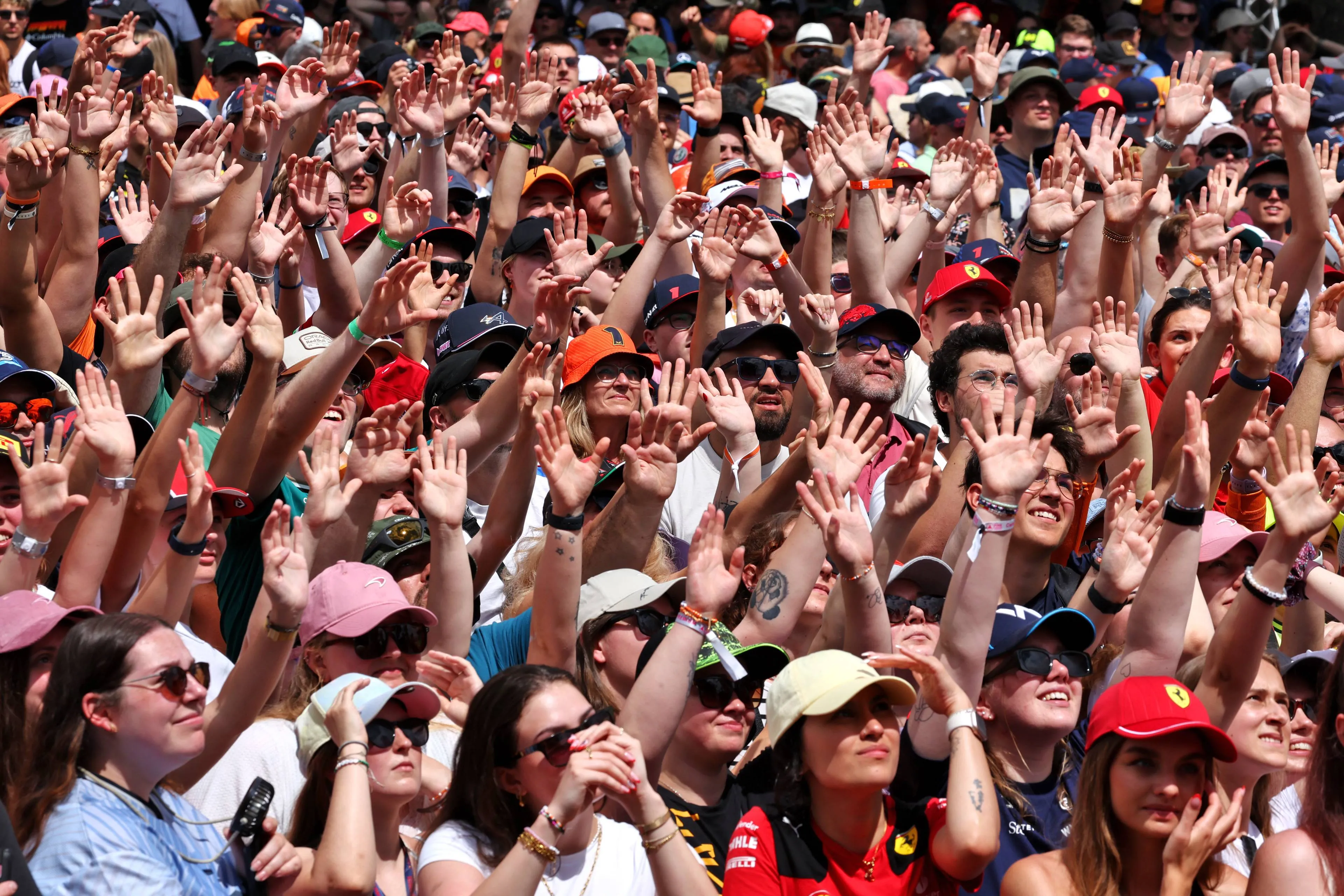 F1 fans in Austria