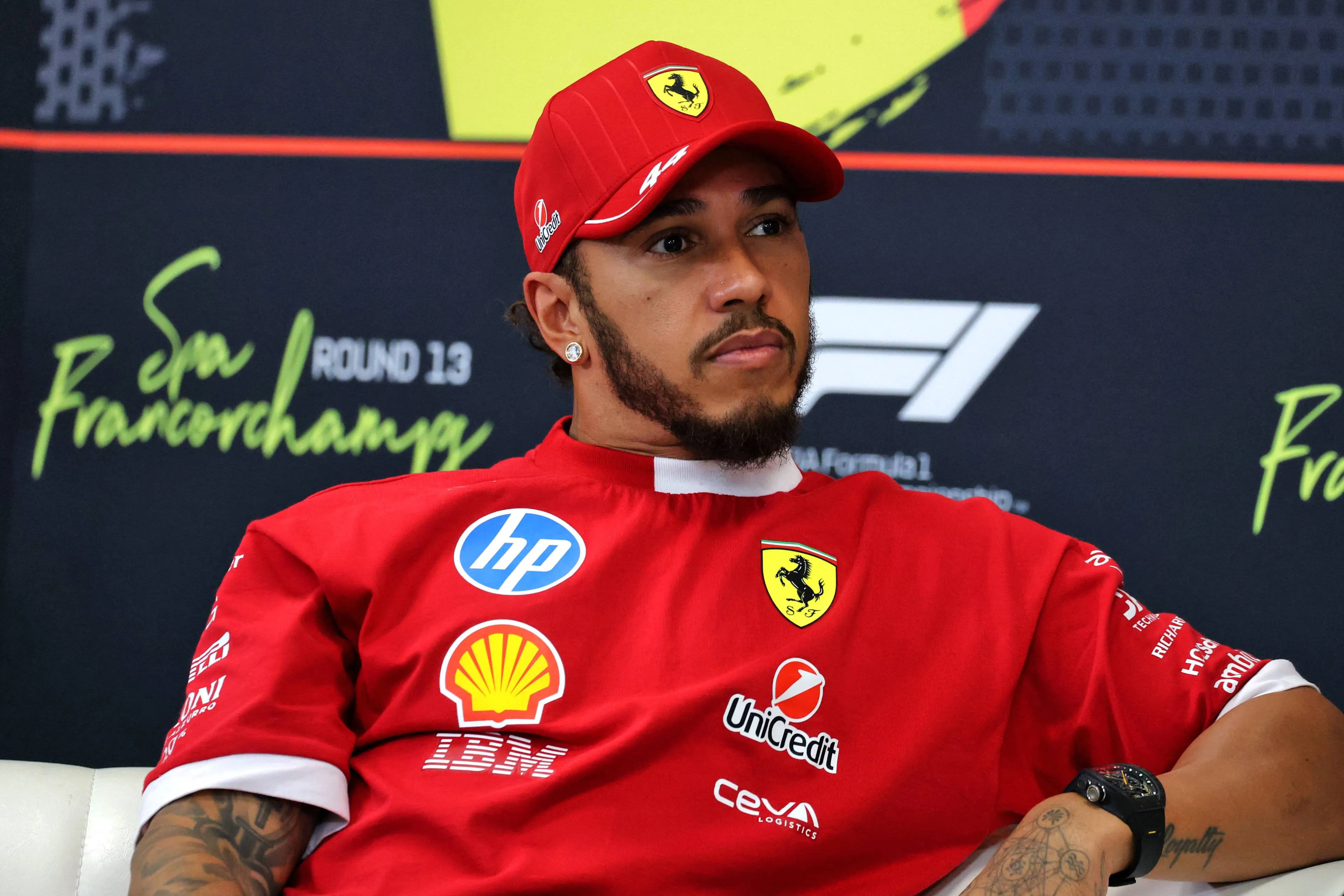 Hamilton FIA presser spa