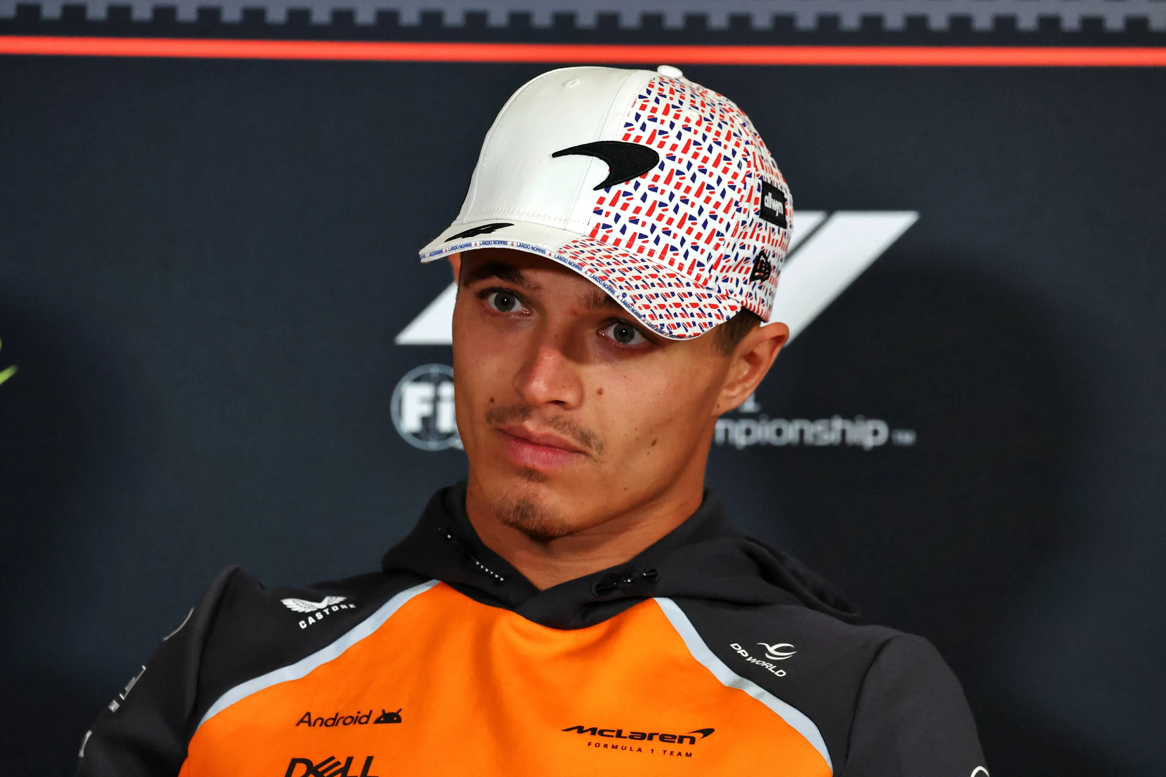 Lando Norris at Silverstone