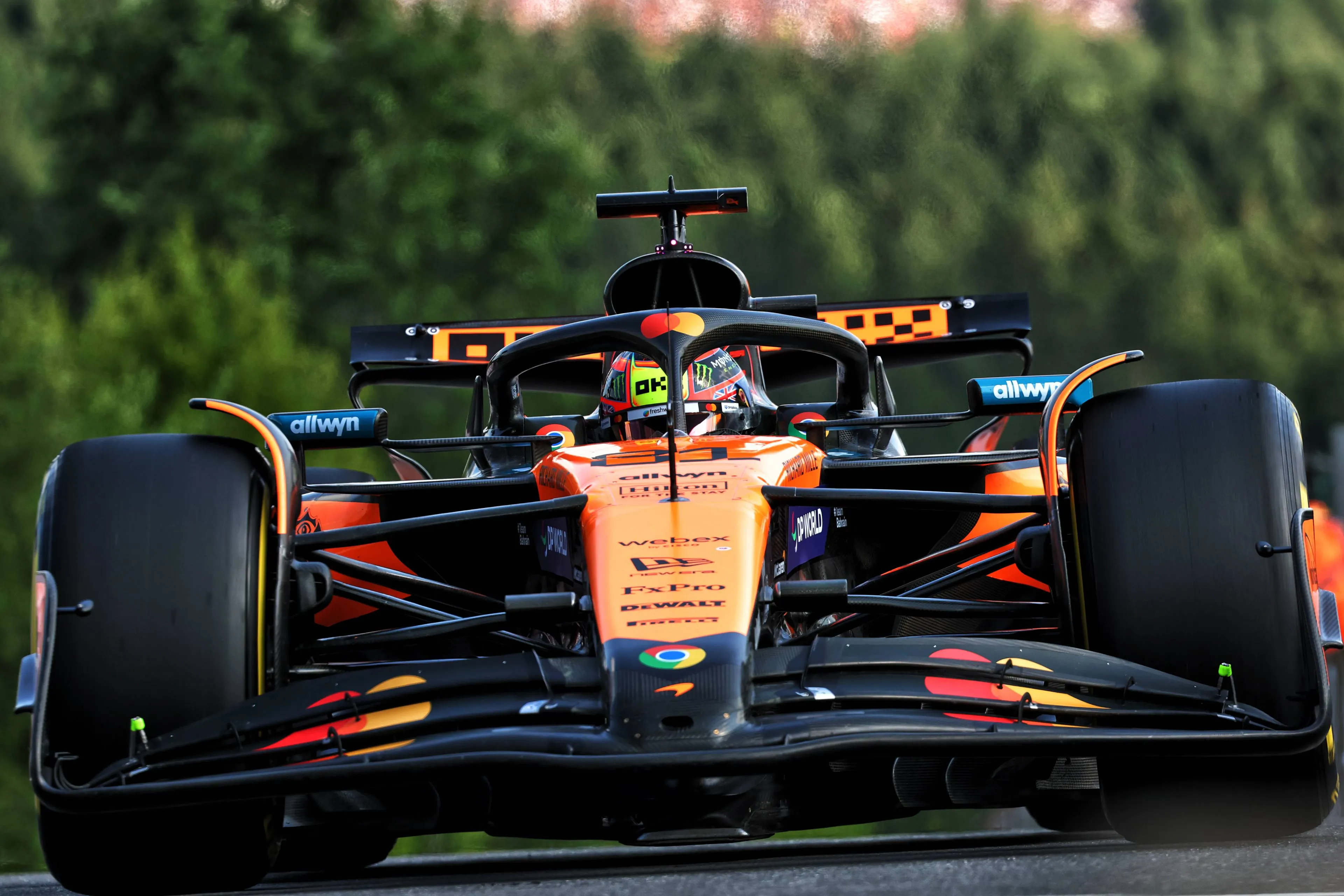 Oscar Piastri pole at Spa