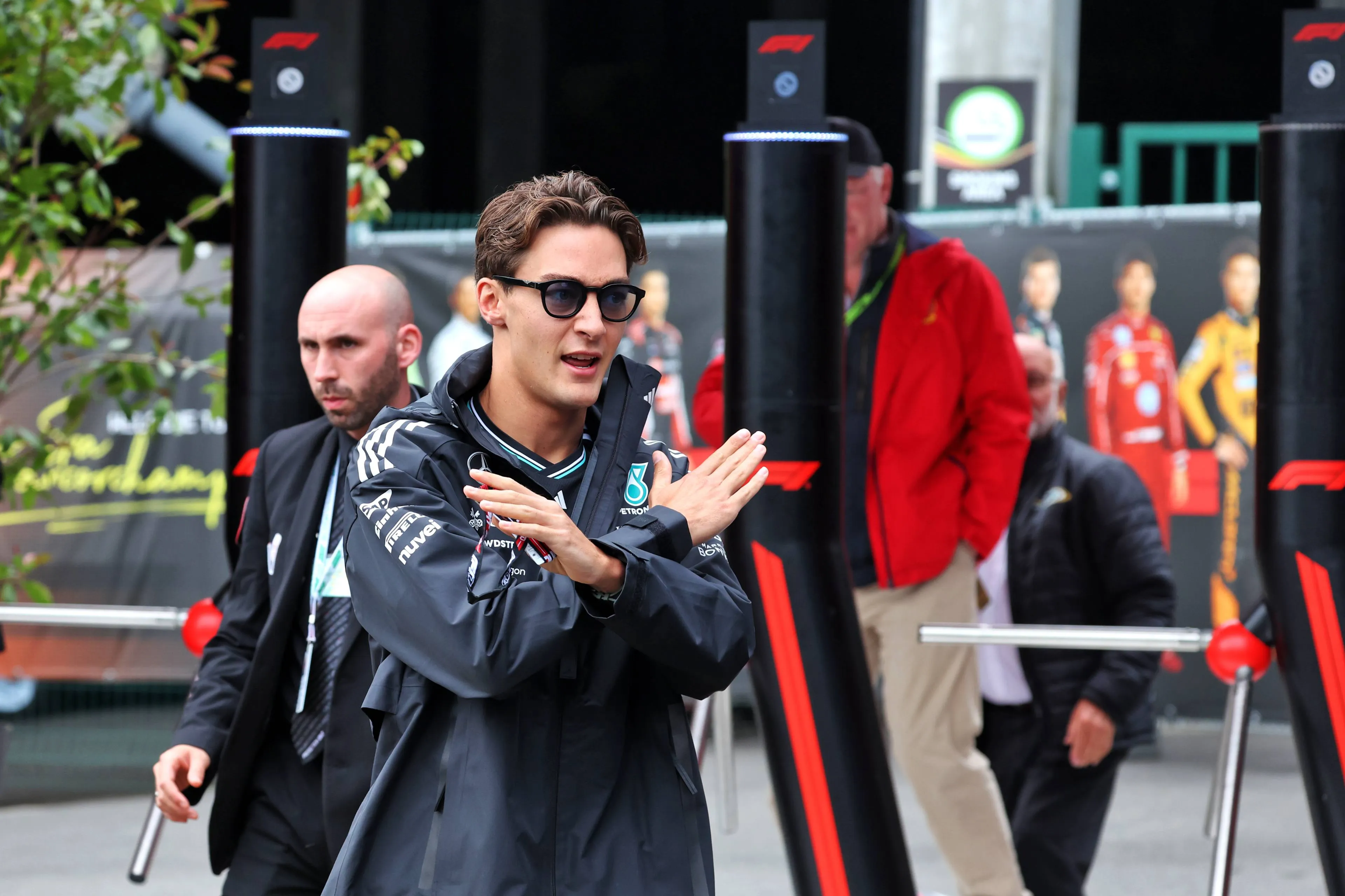 Russell at the Belgian GPA