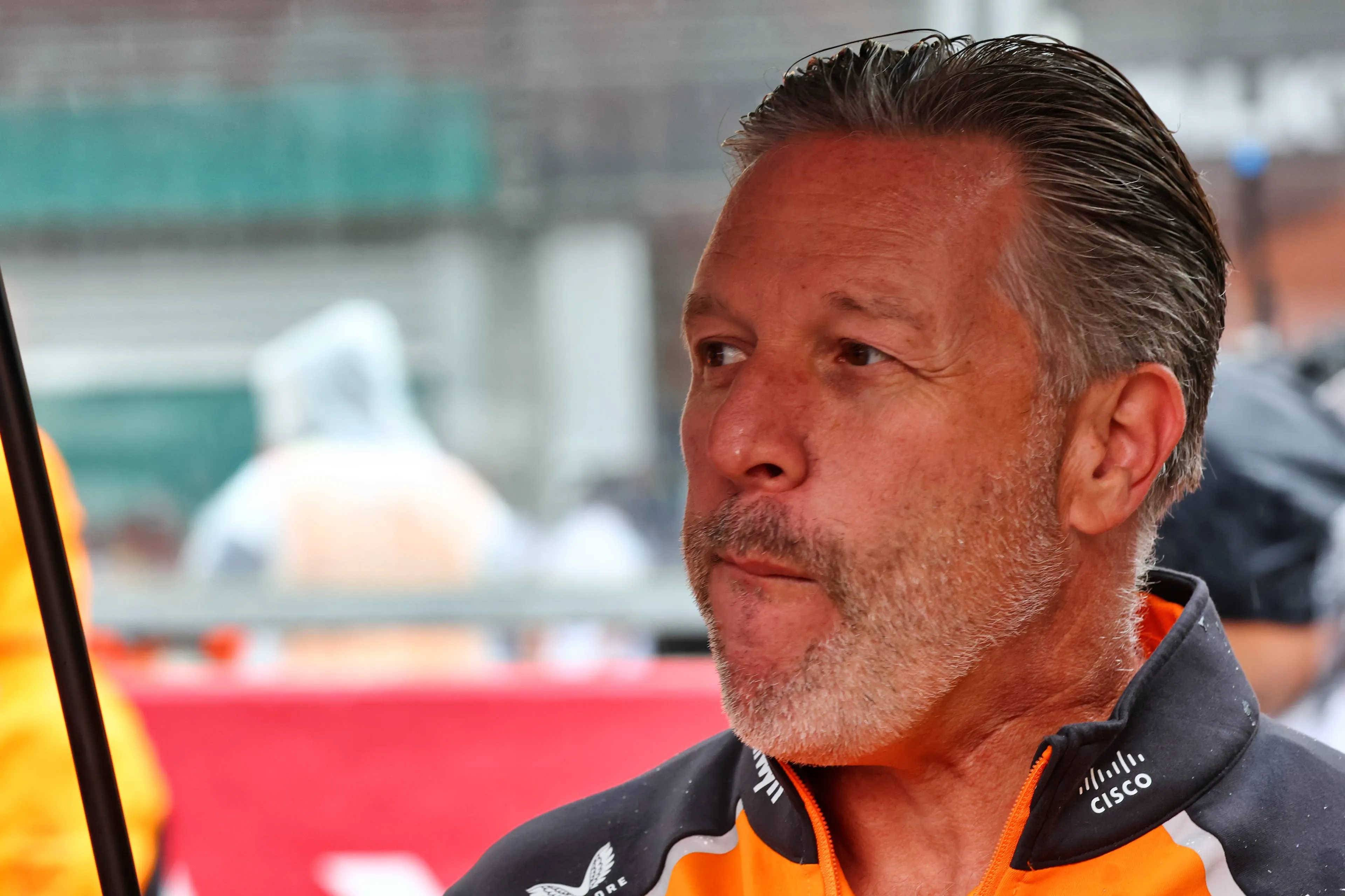 Zak Brown in Belgium