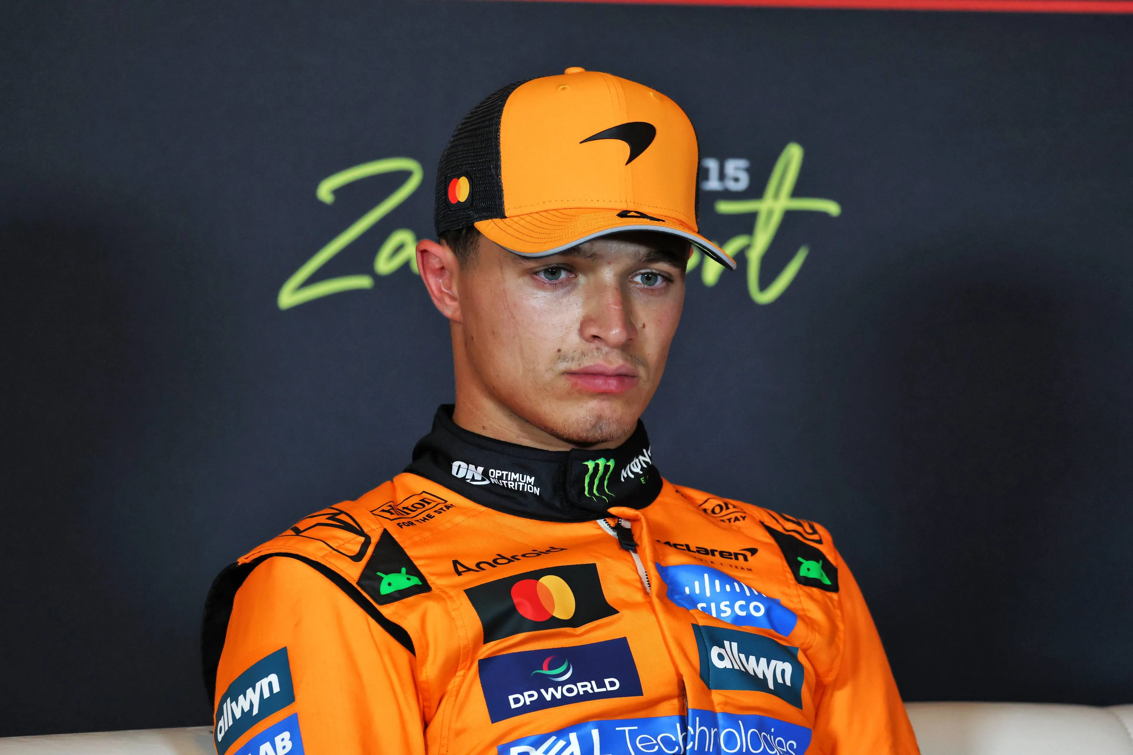 Norris teleurgesteld na duur puntverlies in titelstrijd met Piastri: ‘Dat wordt nu heel lastig’