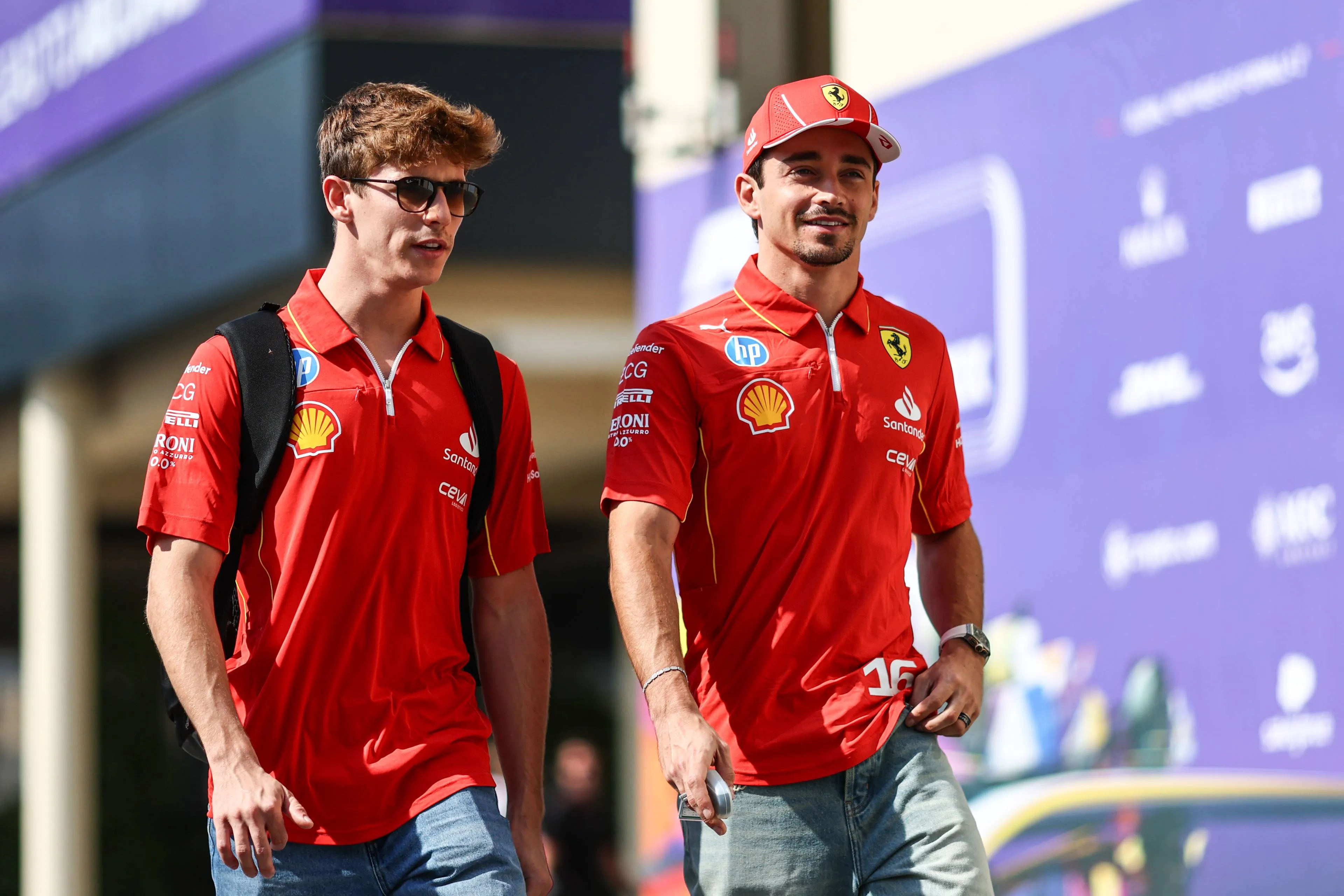 Charles Leclerc 2024 Abu Dhabi
