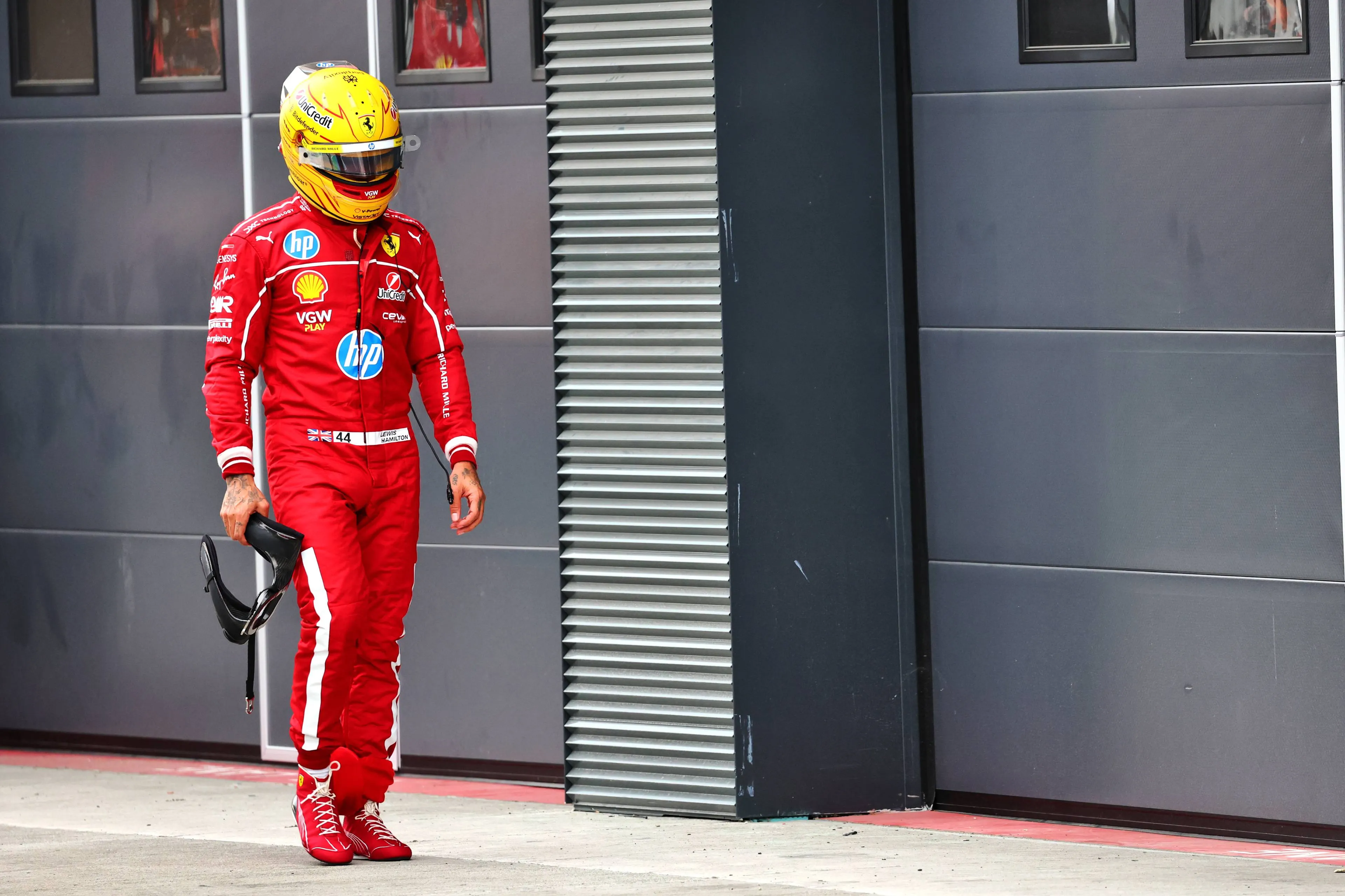 Hamilton after Q2 elimination in Hungary