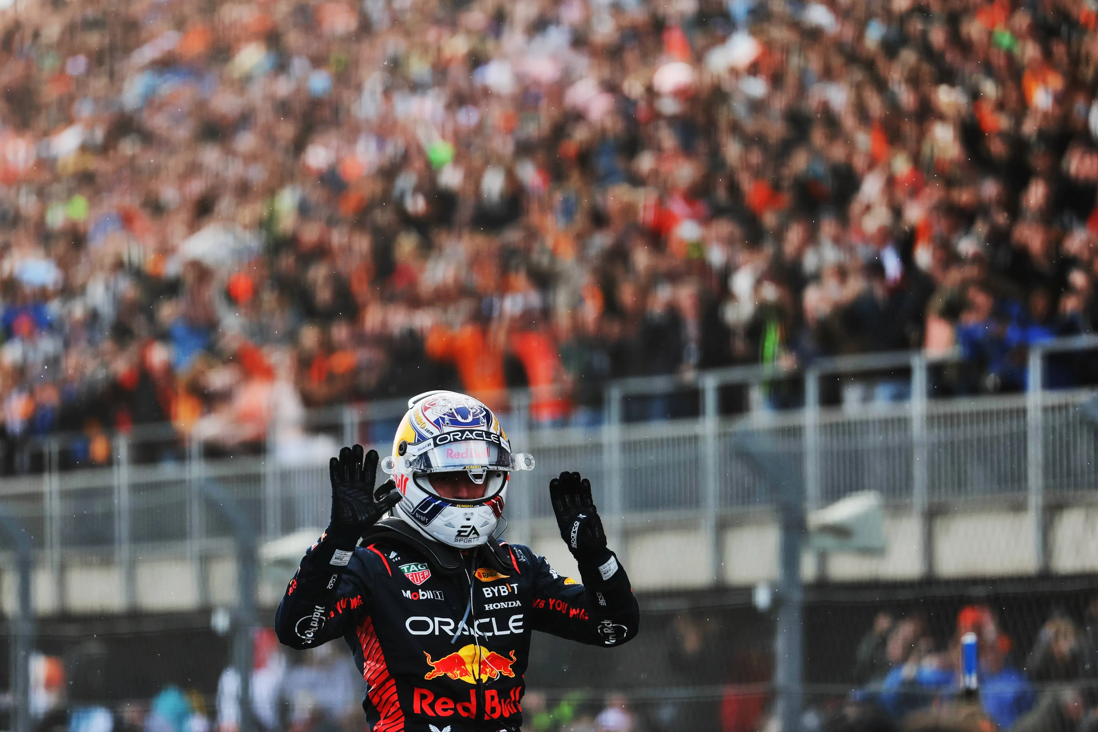 Max Verstappen in Zandvoort