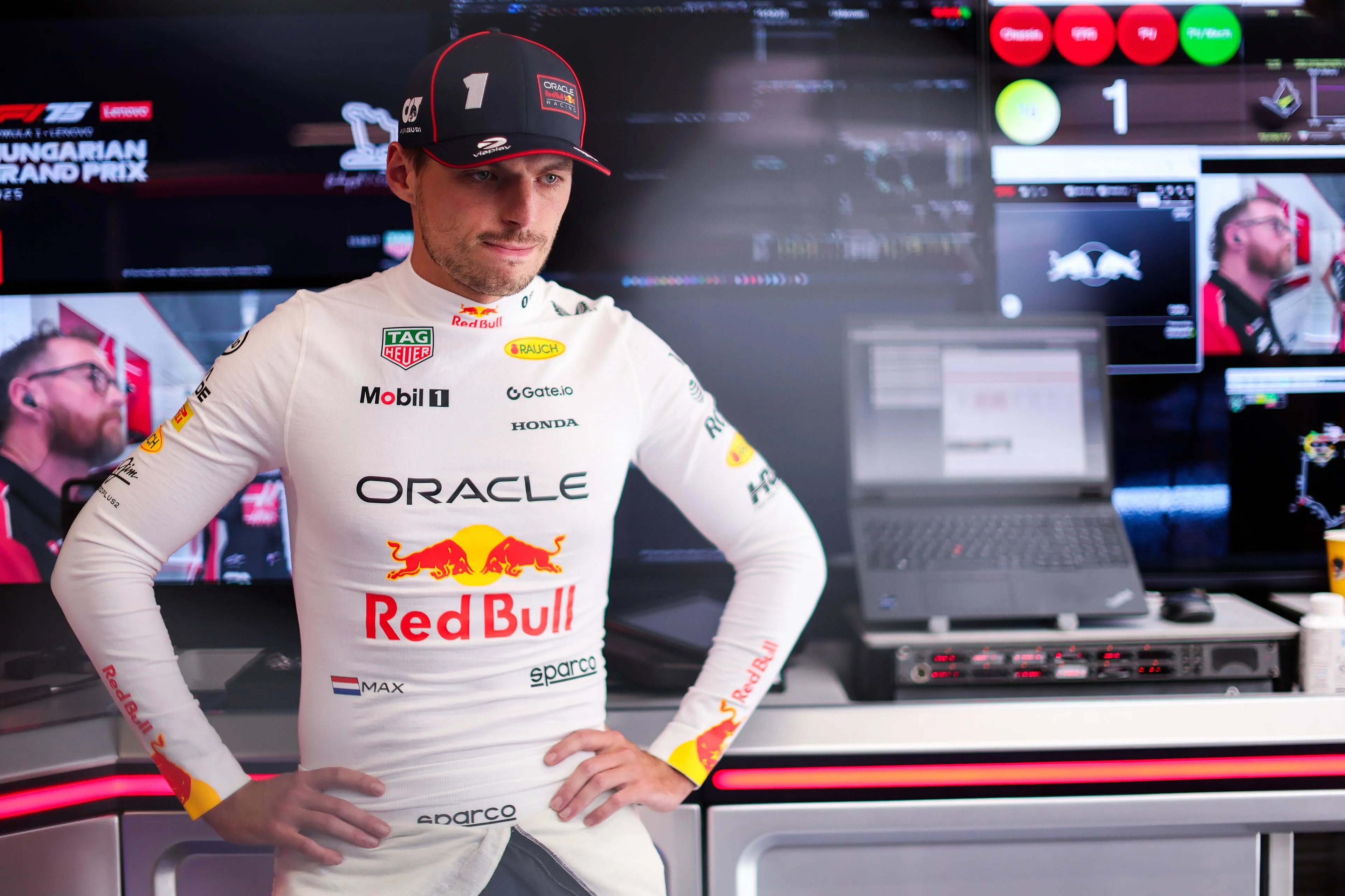 Max Verstappen teleurgesteld