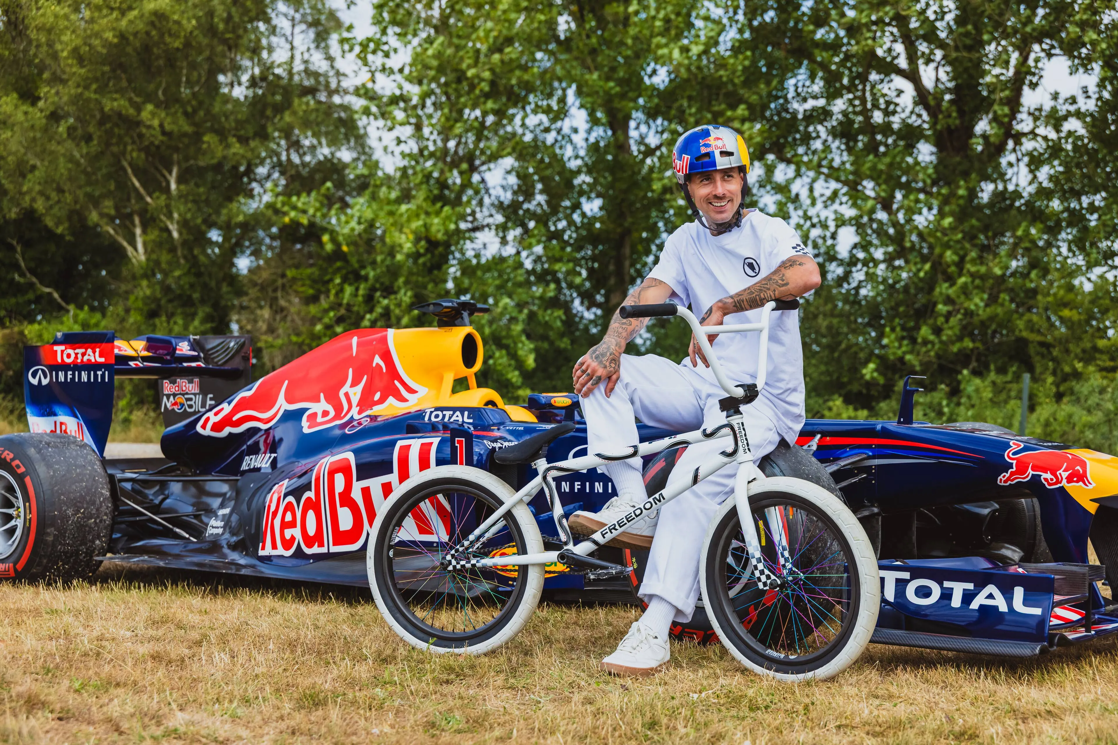 Kriss Kyle jumps over RB7 @ Red Bull Content Pool
