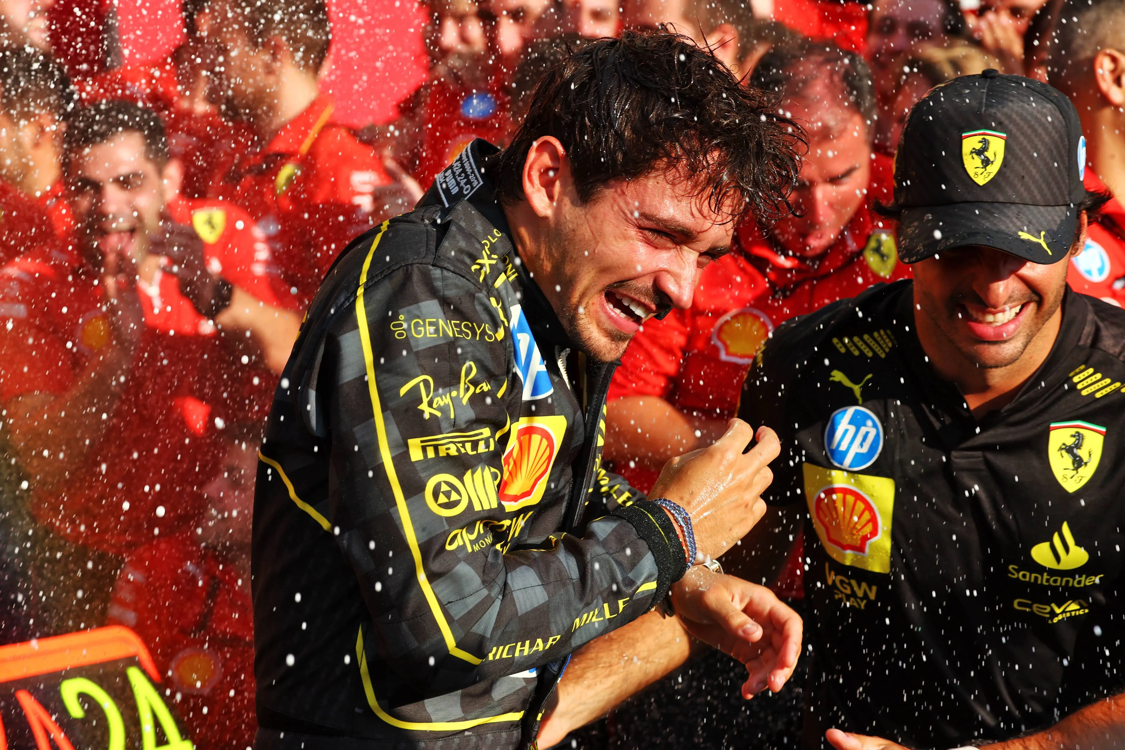 Charles Leclerc Monza Ferrari