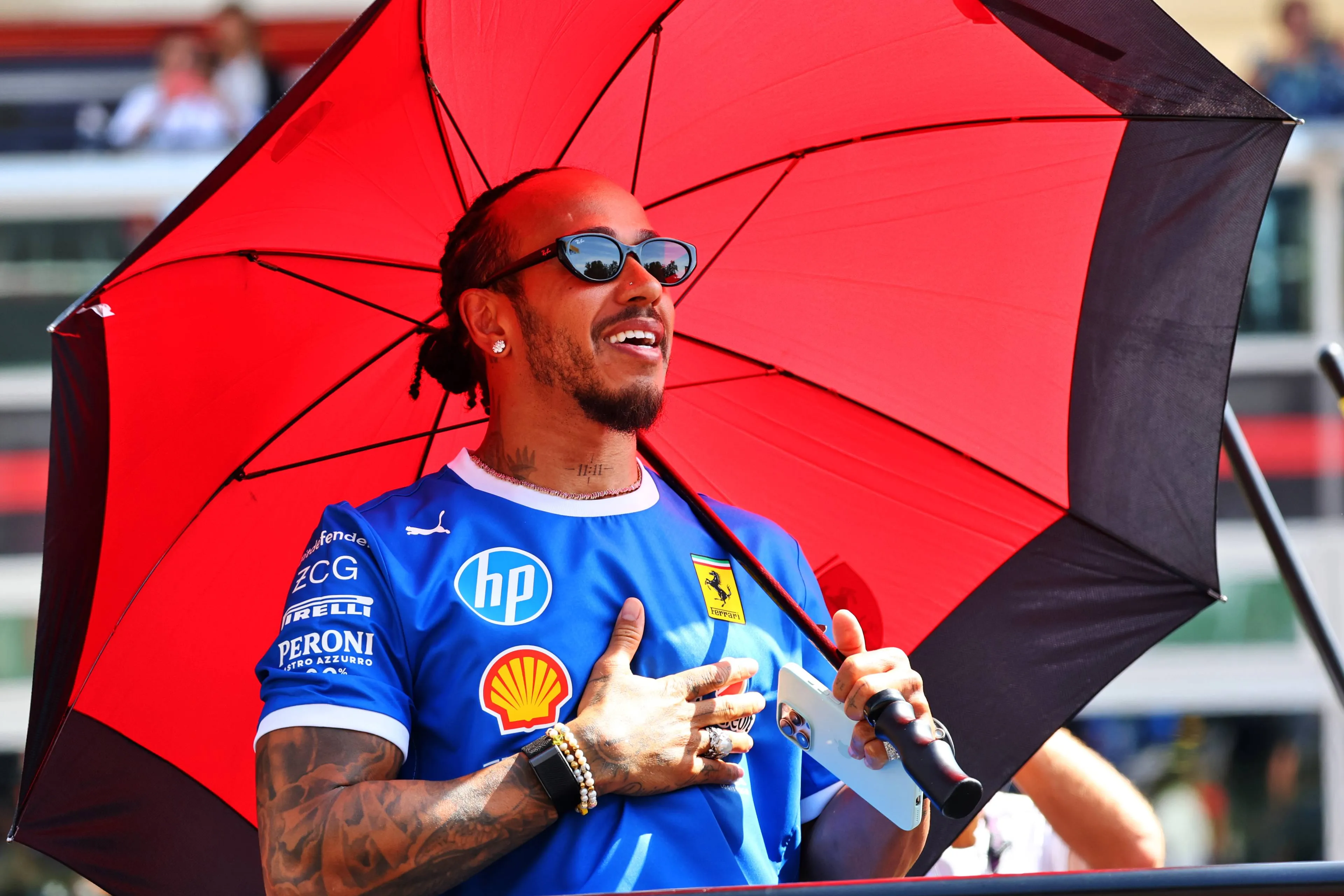 Hamilton at Monza