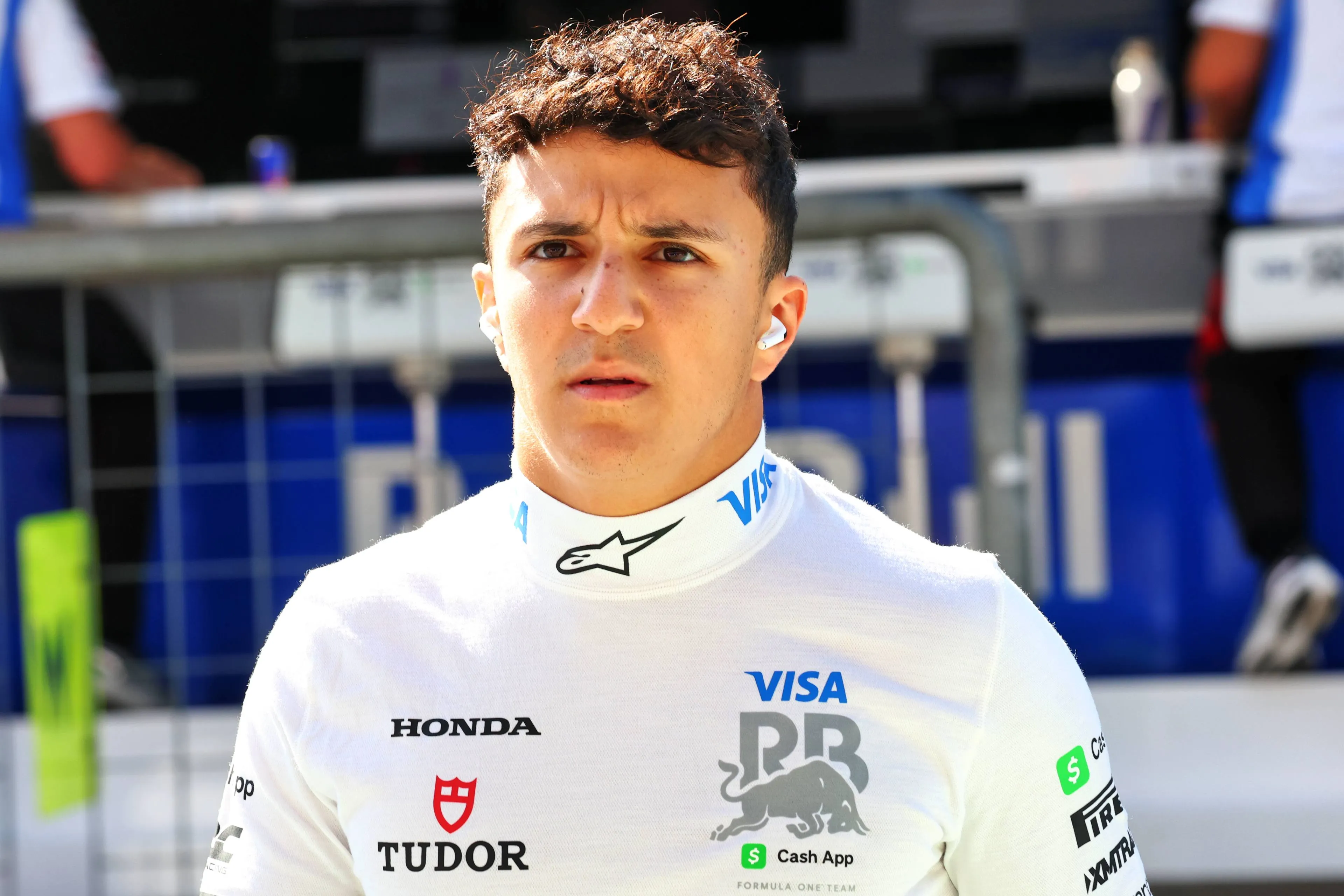 Isack Hadjar at Monza