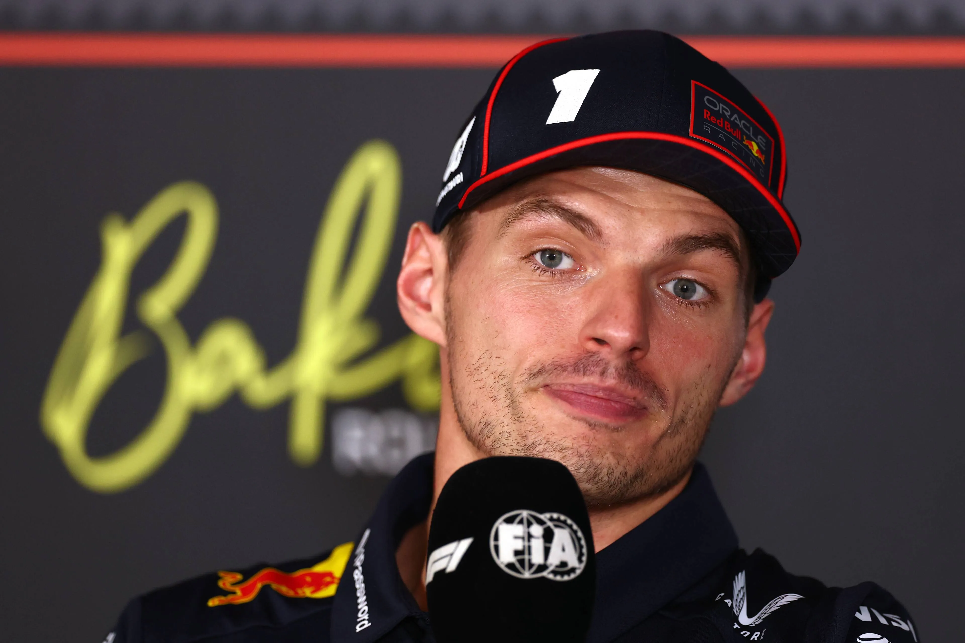 Max Verstappen in Baku