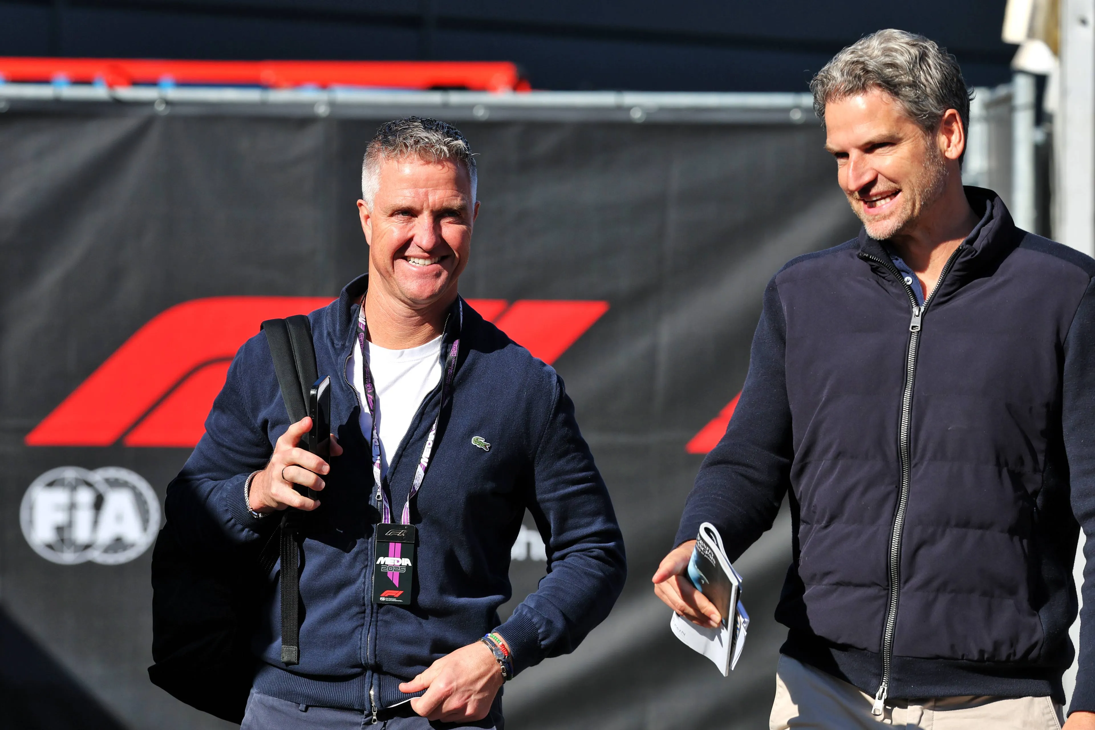 Ralf Schumacher in the F1 paddock. Photo source: RacePictures.