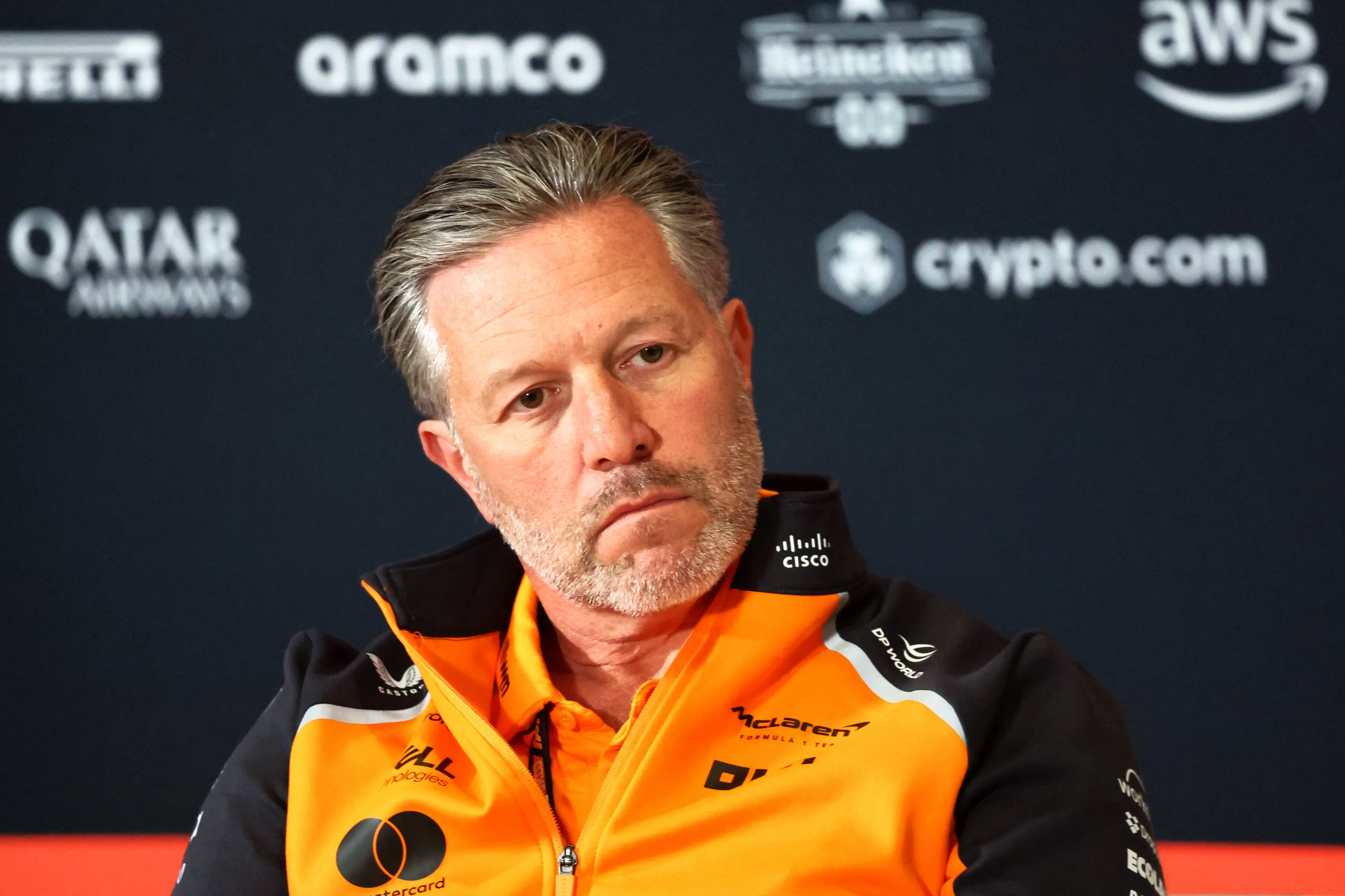 Zak Brown-press conference-RacePictures-jpeg