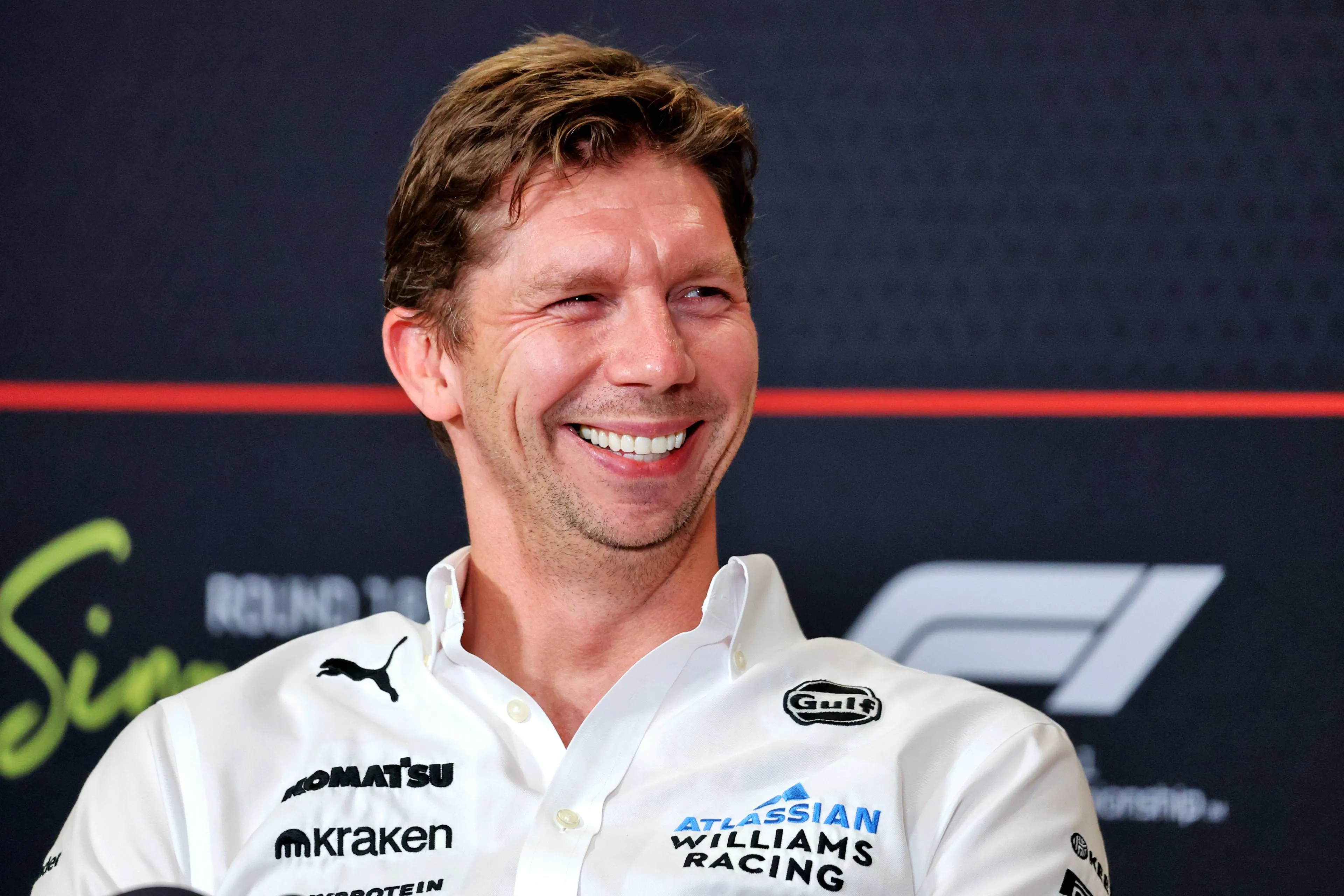 James Vowles during the Singapore Grand Prix press conference on Friday - Photo: Race Pictures
