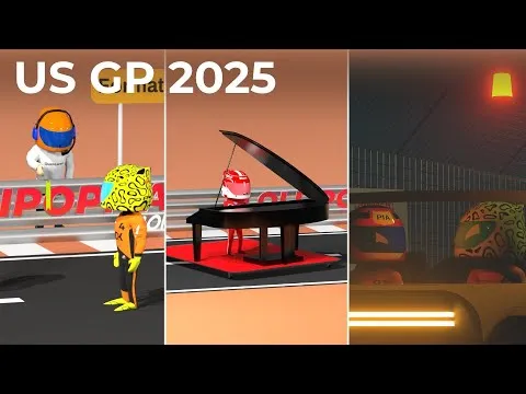 Lollipopman scherzt über McLarens Doppel-Ausfall und Verstappens Austin-Sieg.
