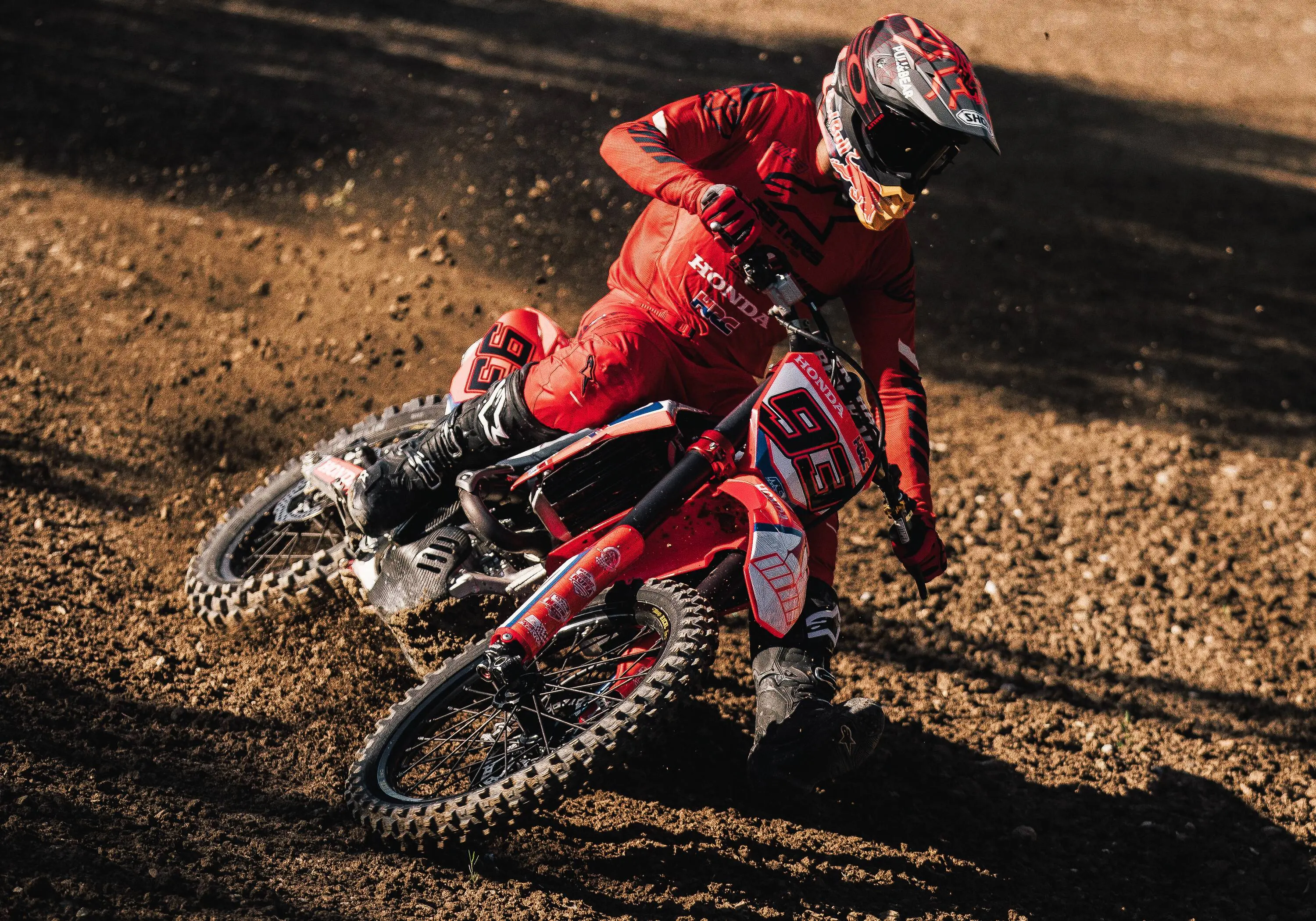 Marc Marquez training