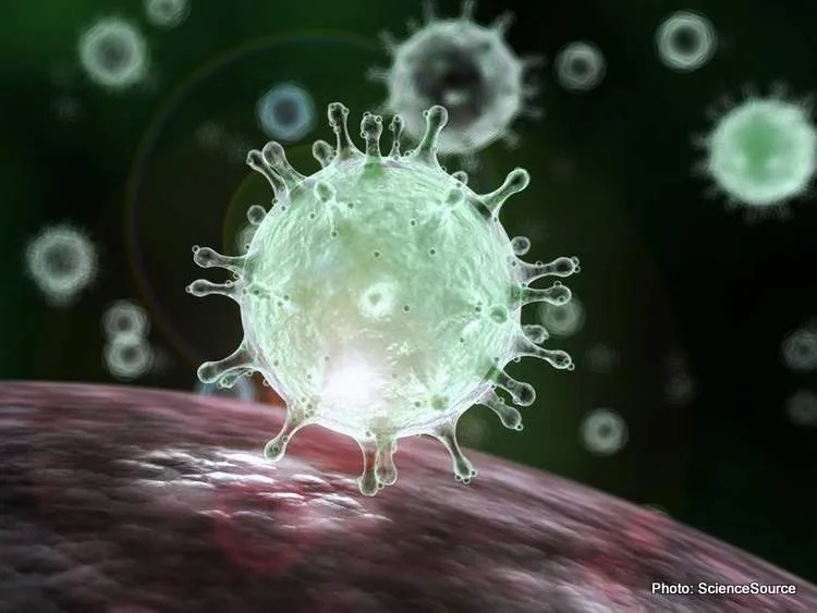 1 close up coronavirus microscope