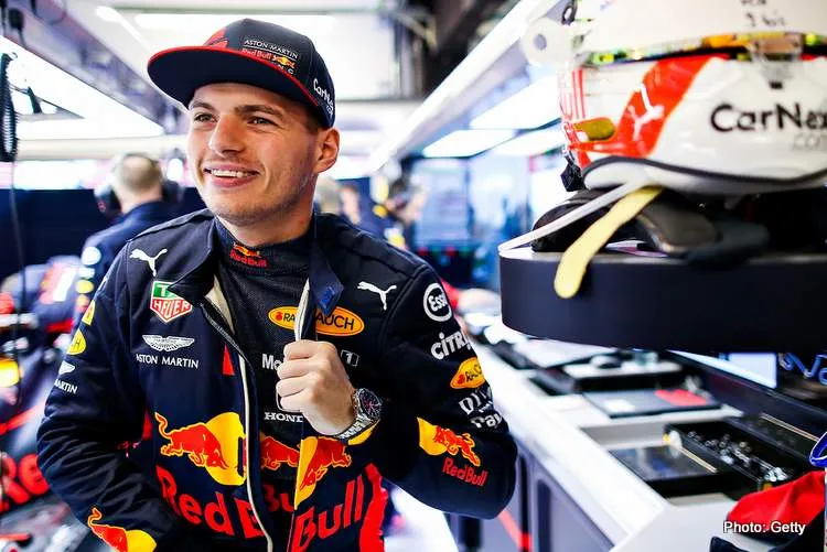 1 max verstappen red bull test barcelona