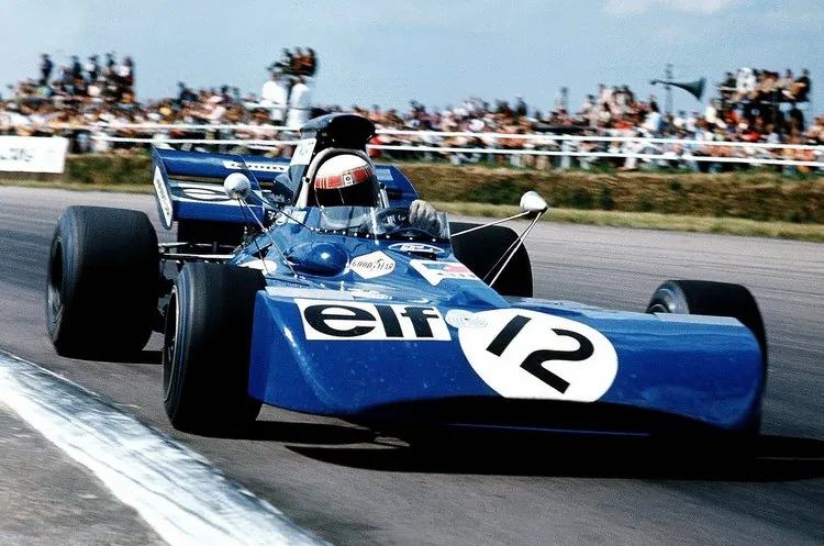 1971 silverstone jackie stewart tyrrell 003