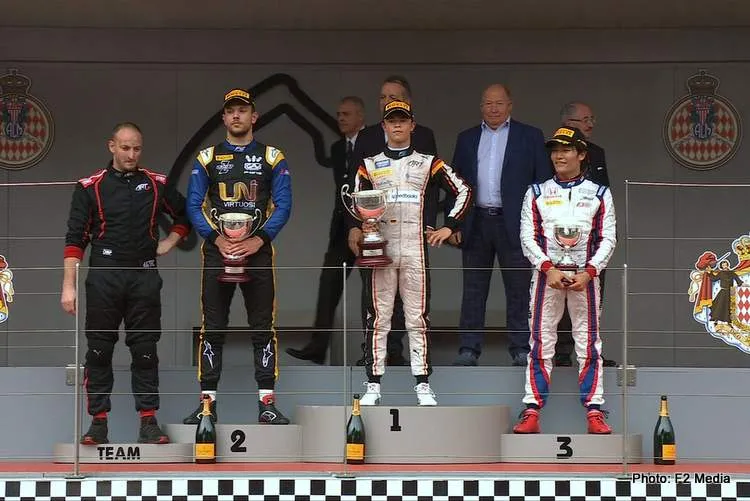 2019 monaco f1 podium race 1