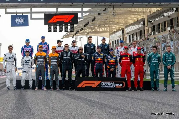 2022 f1 drivers photo