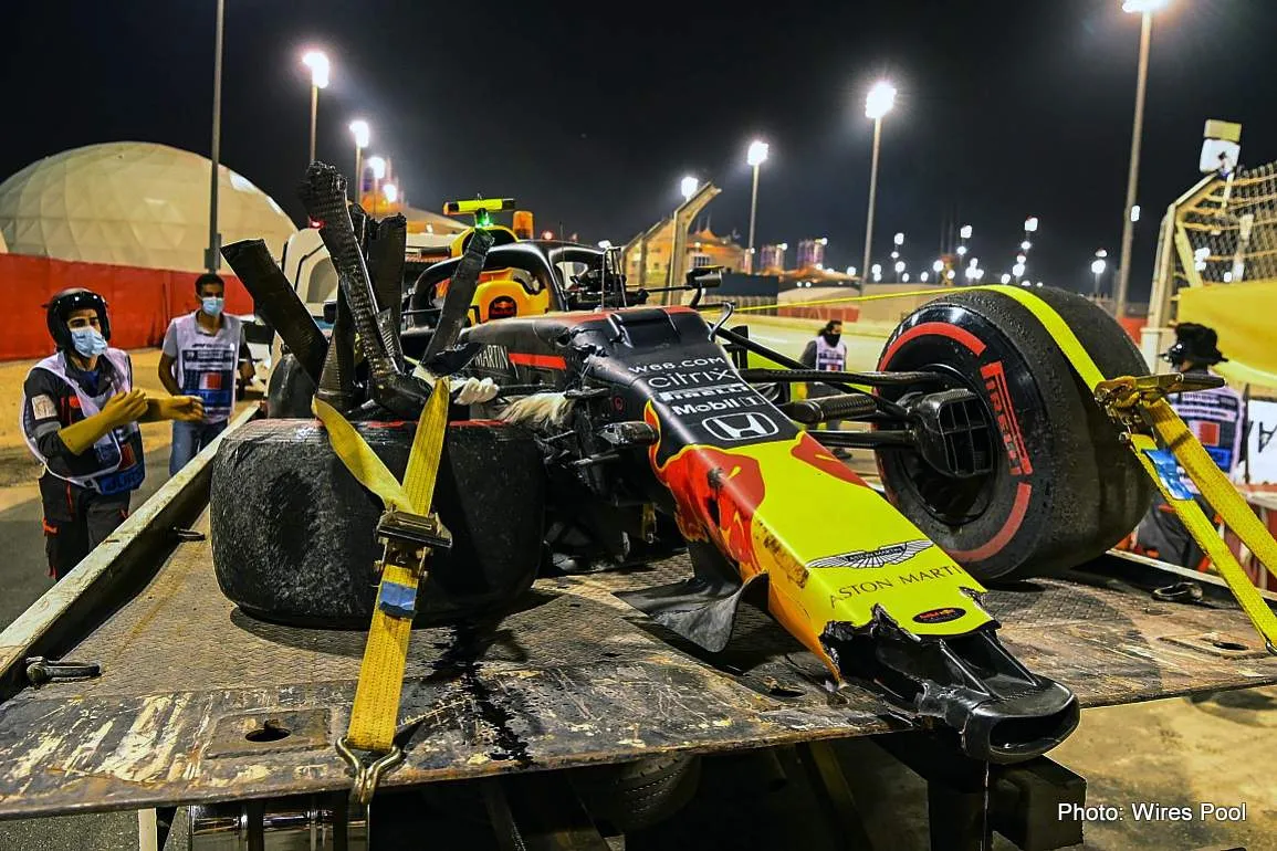 albon crash 2