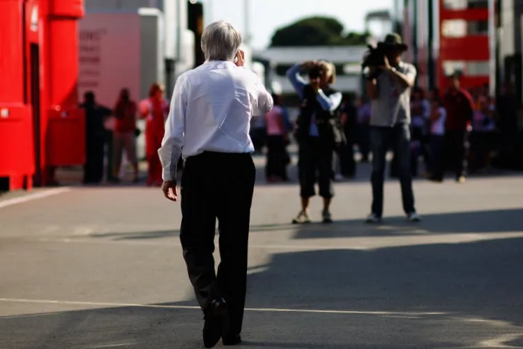 bernie ecclestone spanish f1 grand prix practice b5vy7h0rtjxx