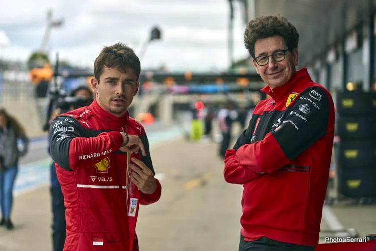 binotto leclerc silverstone 3 2022