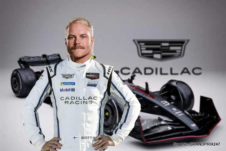 bottas f1 cadillac