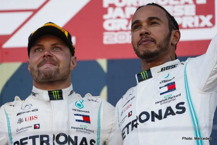 bottas hamilton 1