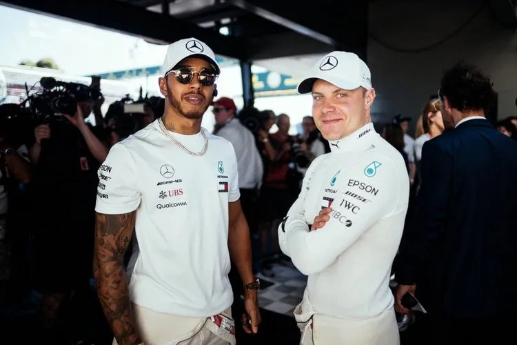 bottas hamilton