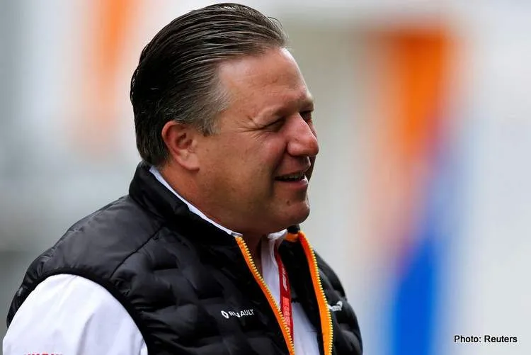 brown mclaren 2022