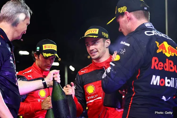 carlos sainz charles leclerc max verstappen