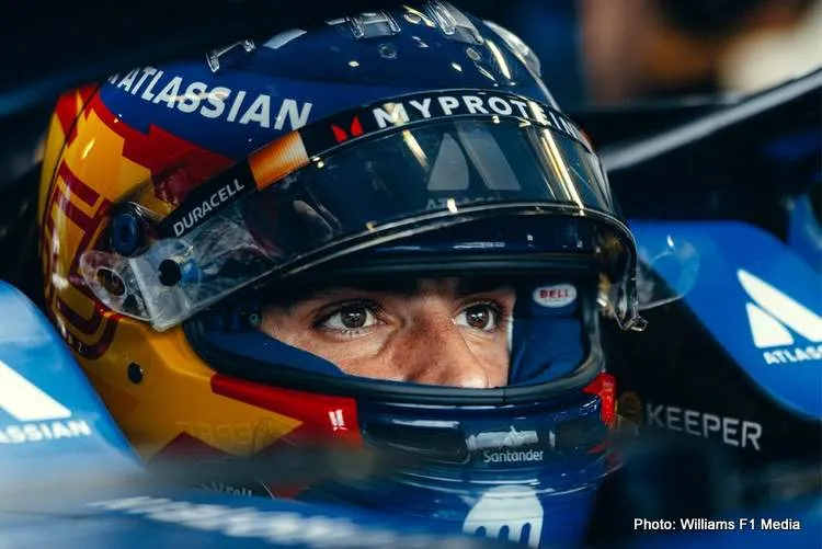 carlos sainz williams f1 news