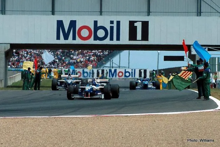 damon hill williams magny cours