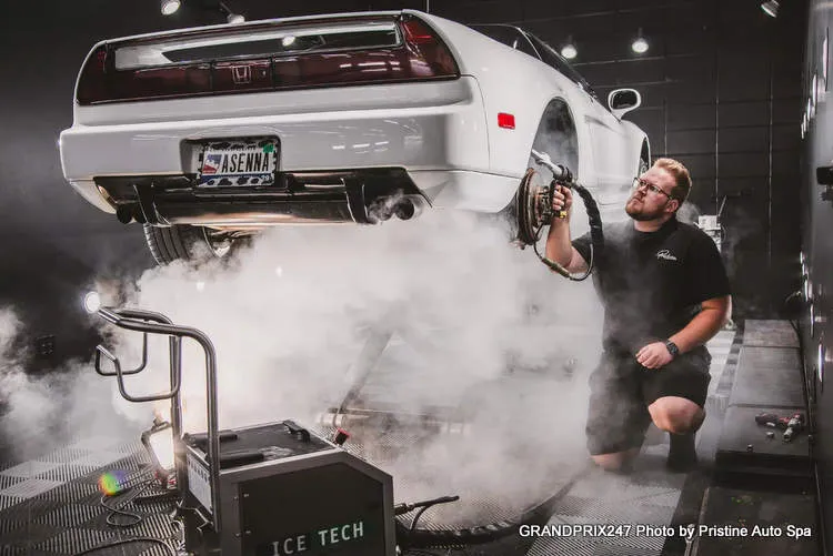 dry ice blasting services pristine auto spa