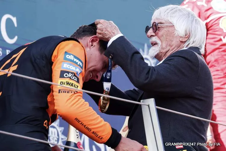 ecclestone norris austria 2025