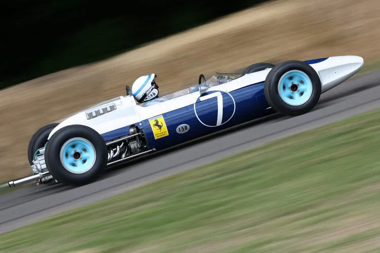 ferrari blue f1 surtees bandini 1964