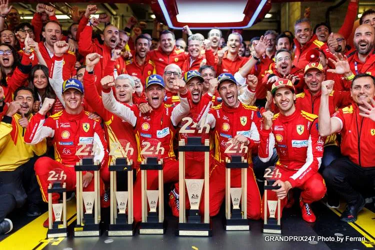 ferrari le mans winners 2024