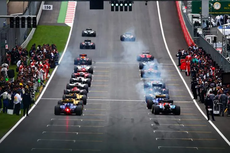 formula 1 grid