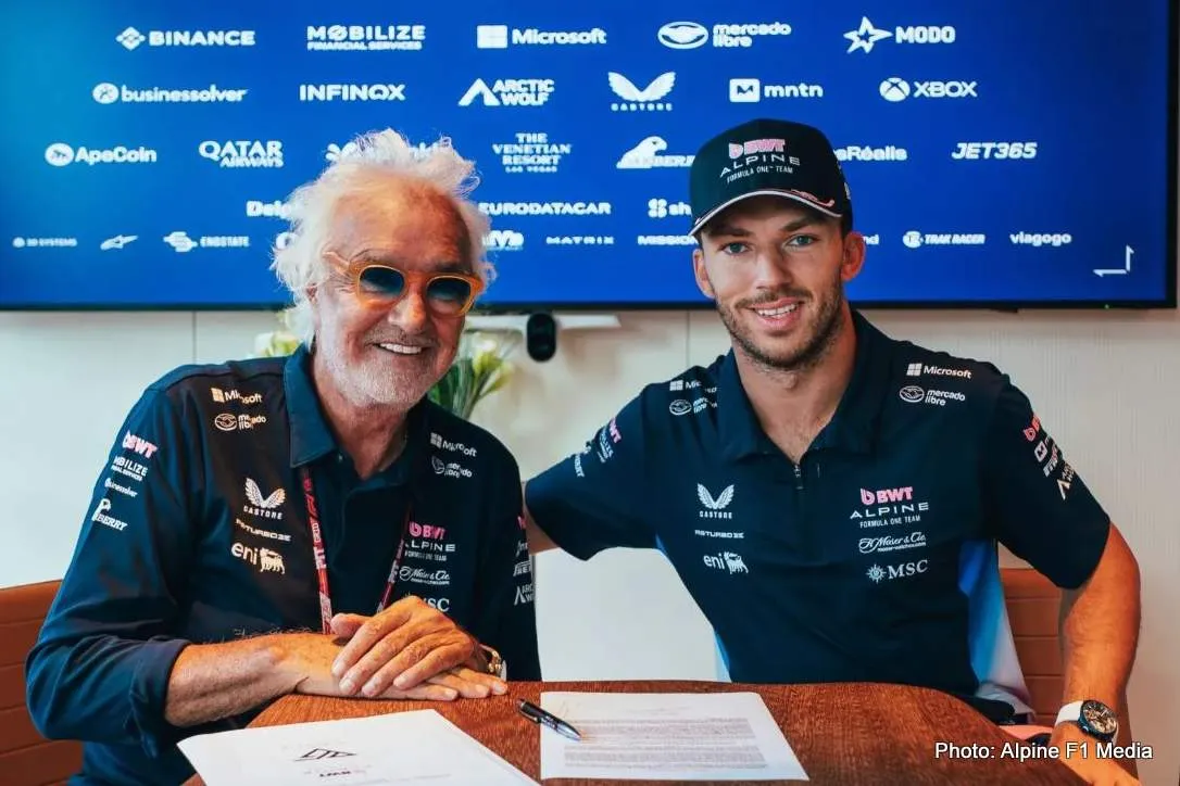 gasly briatore alpine new deal