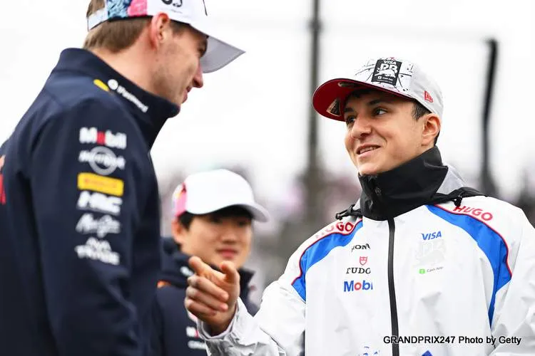 hadjar verstappen japan 2025