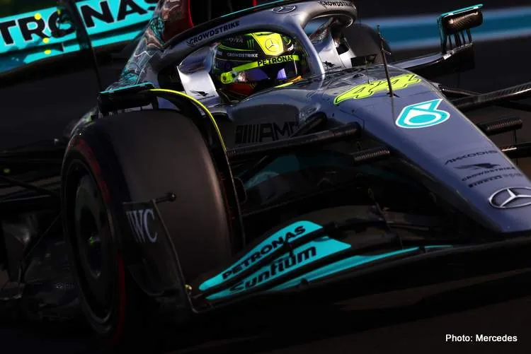 hamilton abu dhabi 7 2022