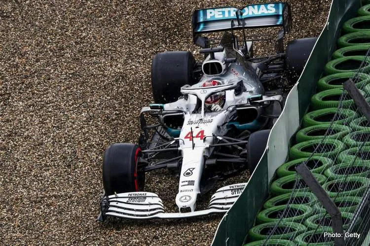 hamilton crash spin german grand prix 2019 hockenheim 29 jul 19 3 31 13 pm