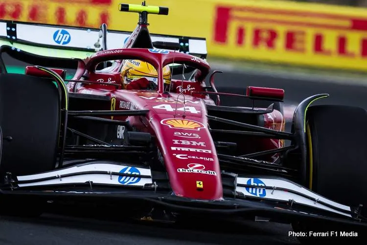hamilton ferrari f1 love