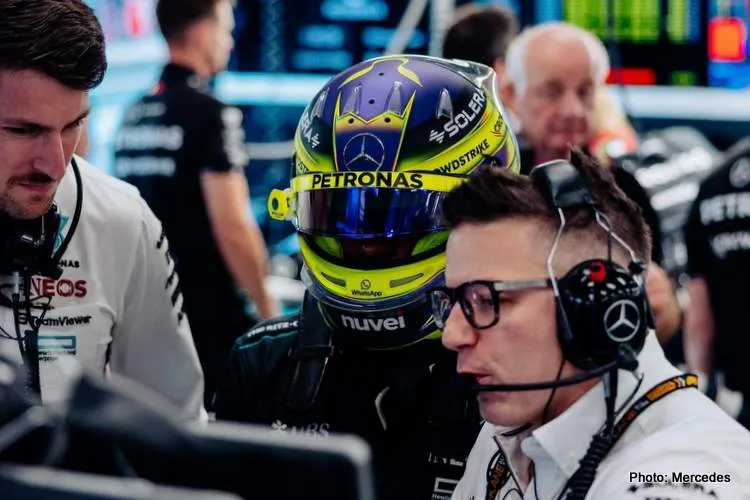 hamilton mercedes f1